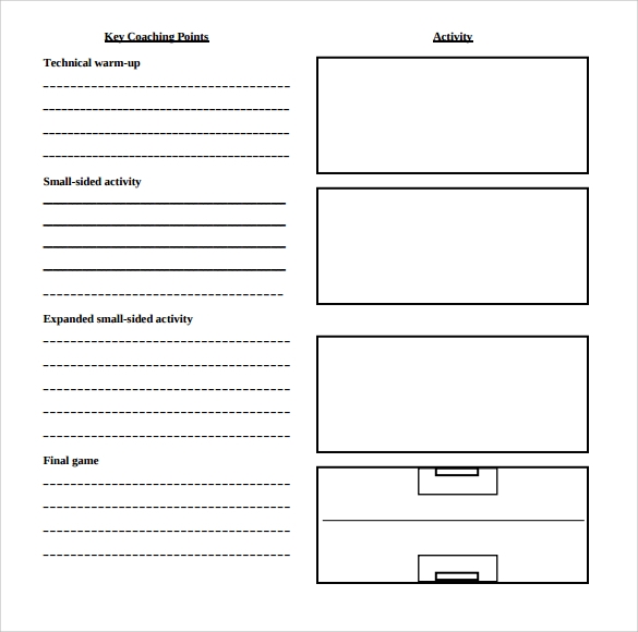 Free Printable Blank Lesson Plan Template Printable Templates