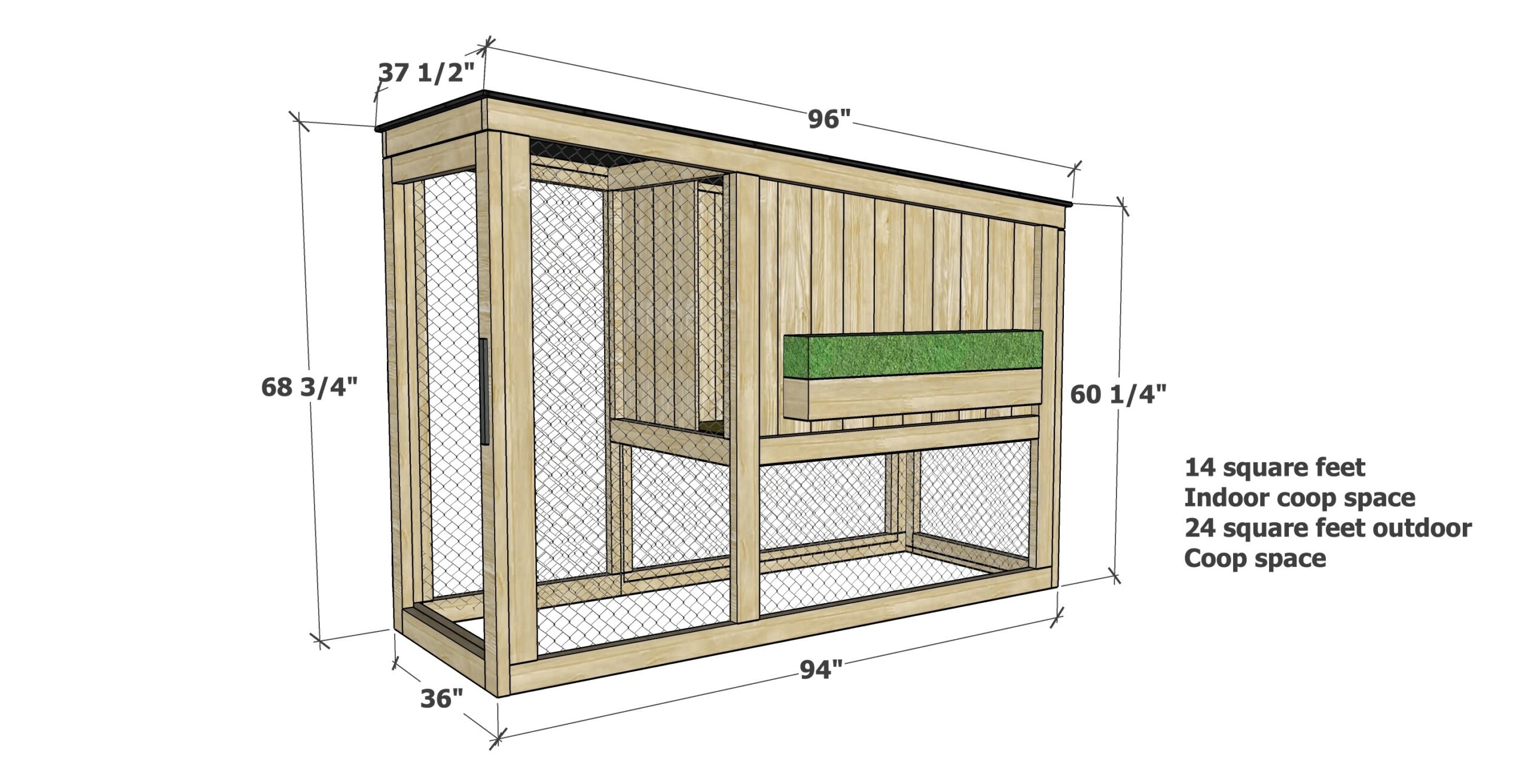 Free Printable Chicken Coop Plans FREE Printable Hub