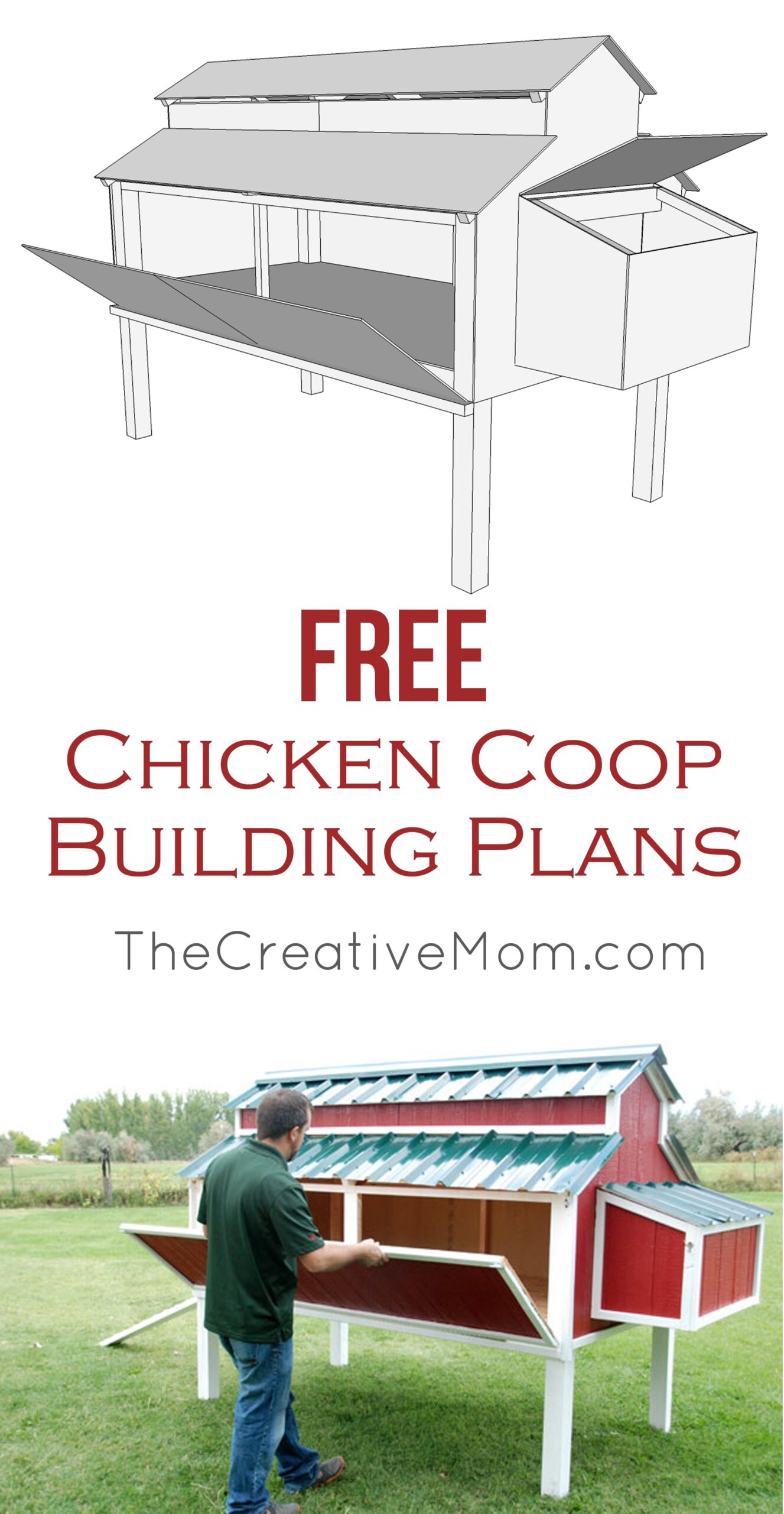 Free Printable Chicken Coop Plans Printable Free Templates