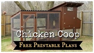 Free Printable Chicken Coop Plans Woodworking Challenge