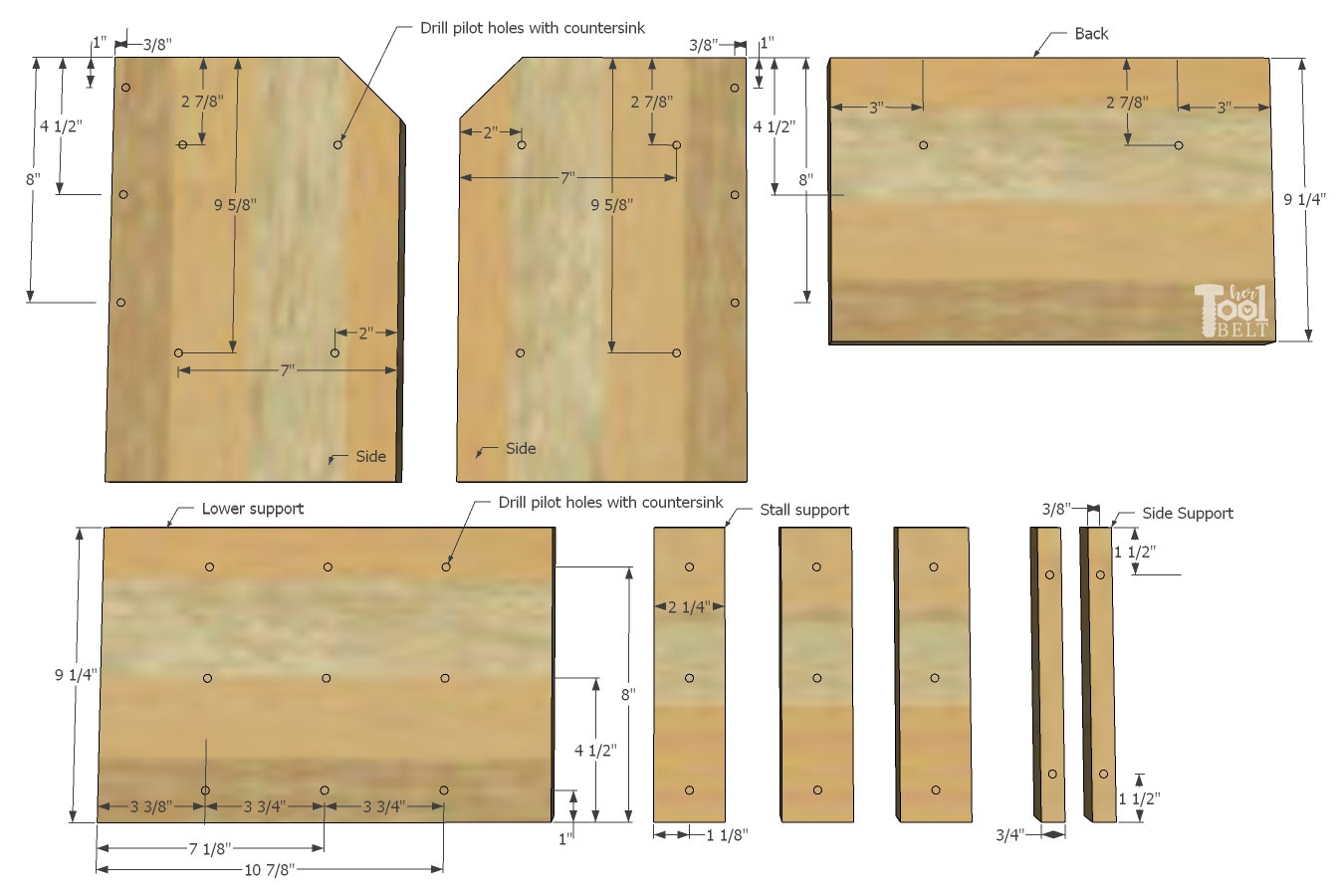 Free Printable Cordless Drill Charging Station Plans Pdf Printable 