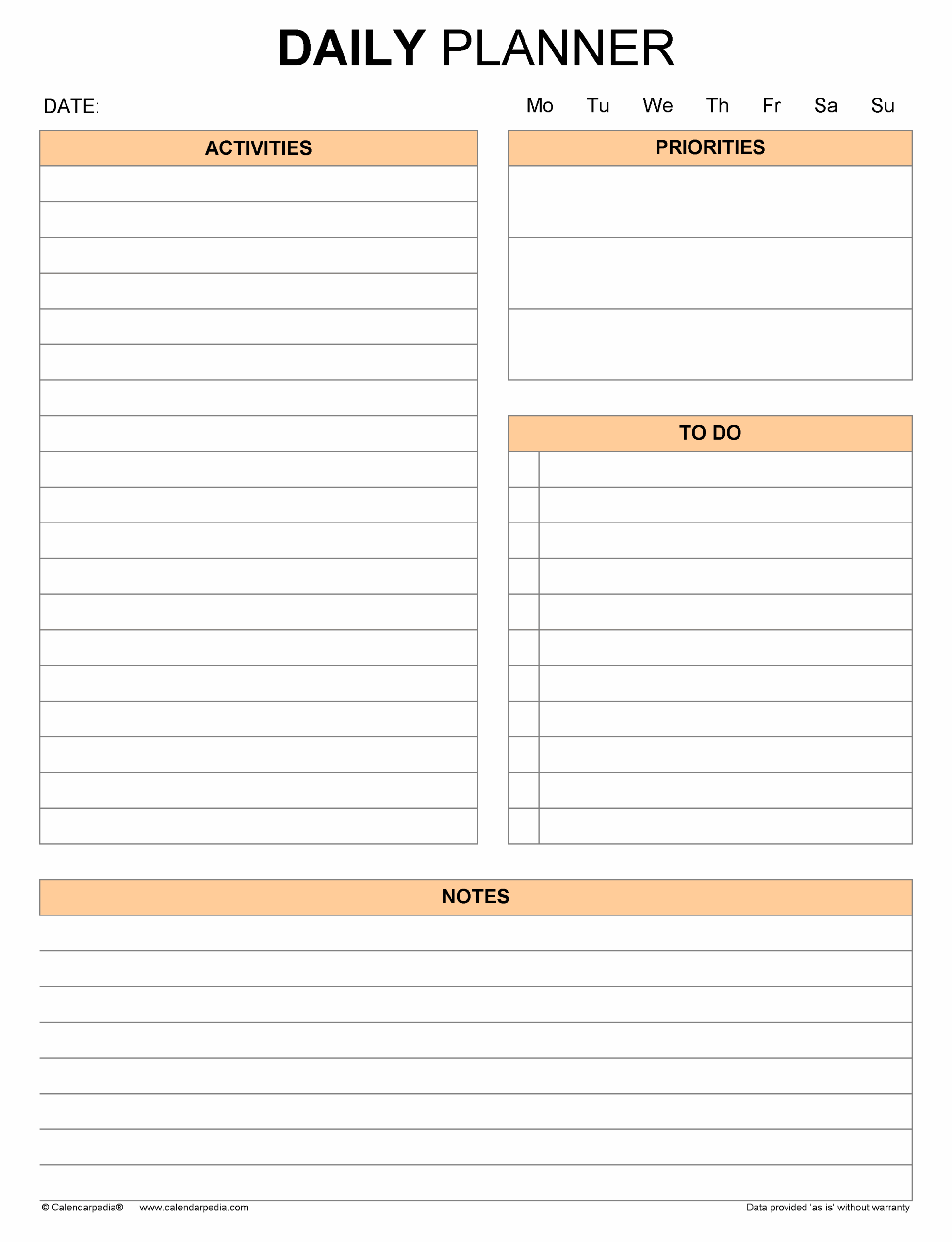 Free Printable Daily Planner 2025 Pdf Lily O Howie