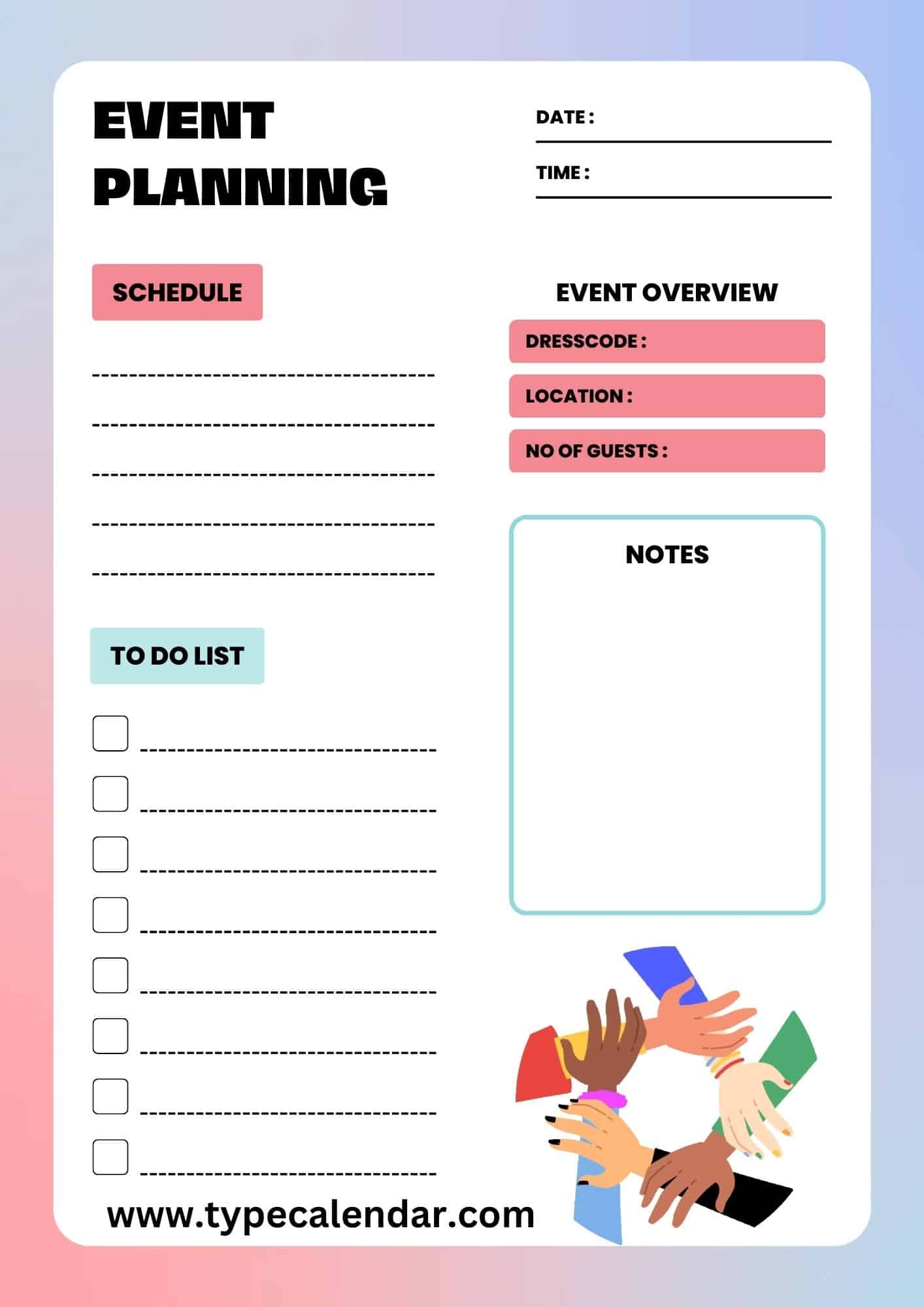 Free Printable Event Planning Contracts Printable Tem Vrogue co