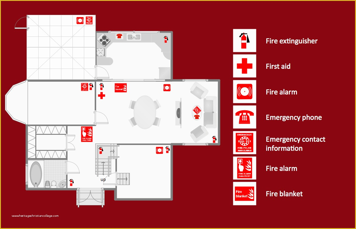 Free Printable Fire Escape Plan Template Of Fice Evacuation Plan 