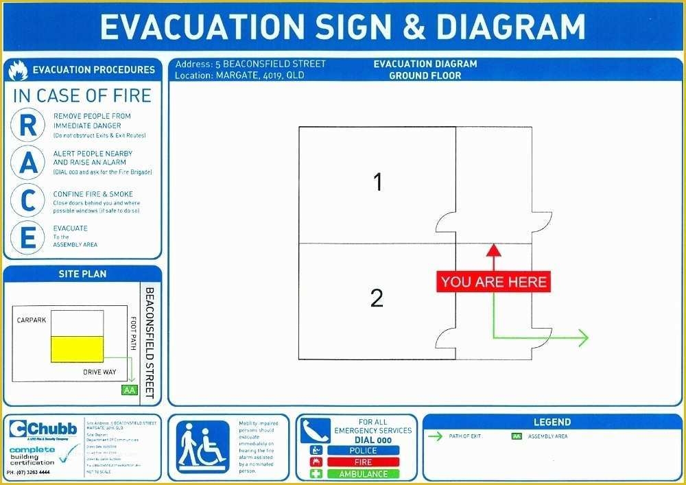 Free Printable Fire Escape Plan Template Of Free Fire Evacuation Plan 
