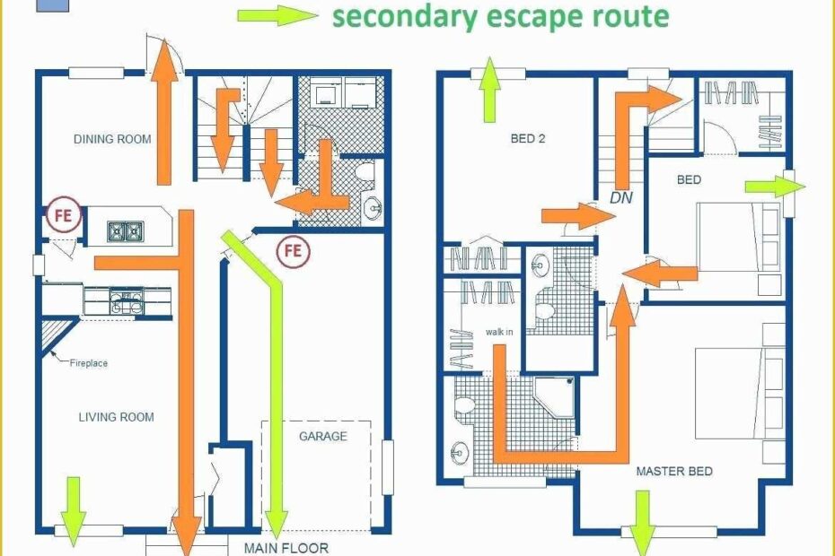 Free Printable Fire Escape Plan Template Of New Free Printable Fire