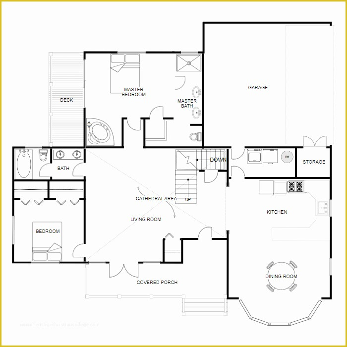 Free Printable Floor Plan Templates Of Floor Plan Creator And Designer 