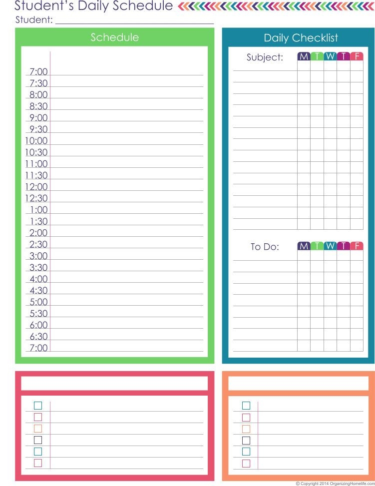 Free Printable Homeschool Curriculum With Daily Lesson Plans 
