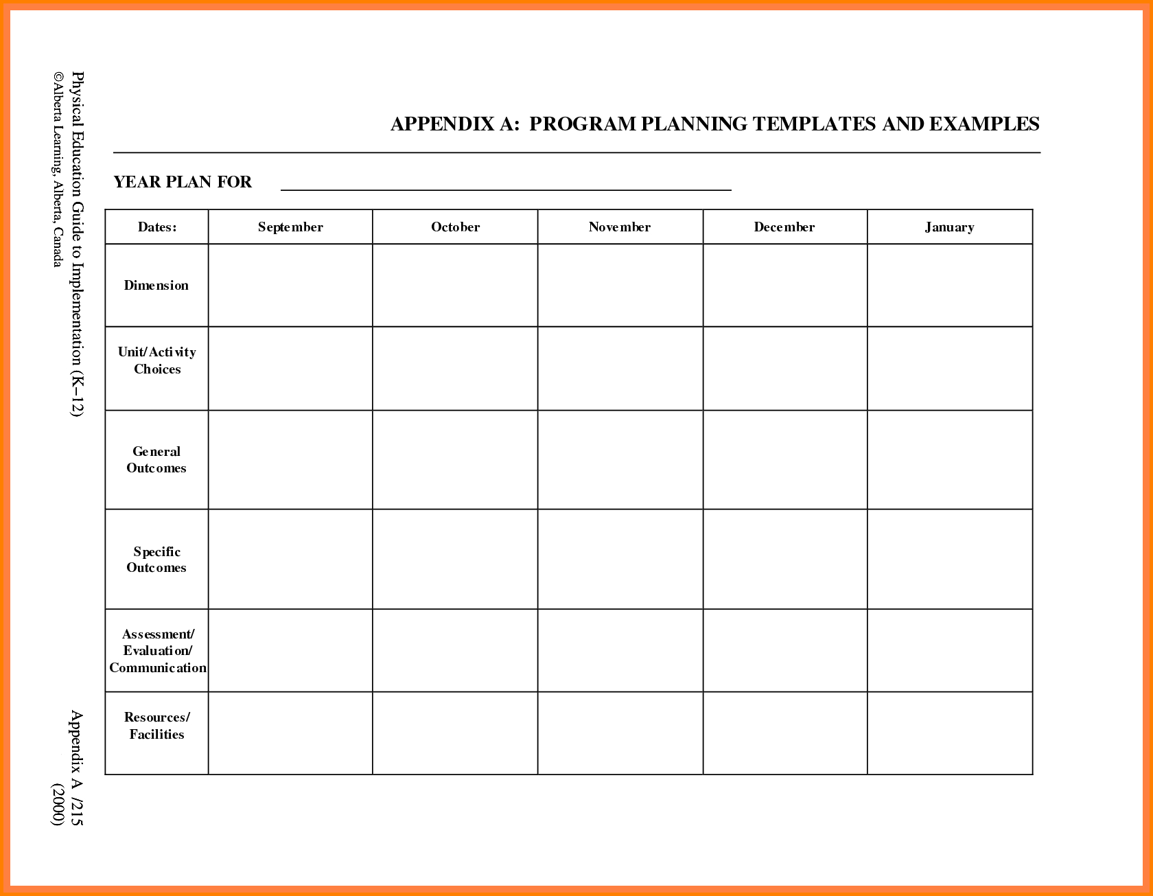 Free Printable Lesson Plan Template Blank Free Printable