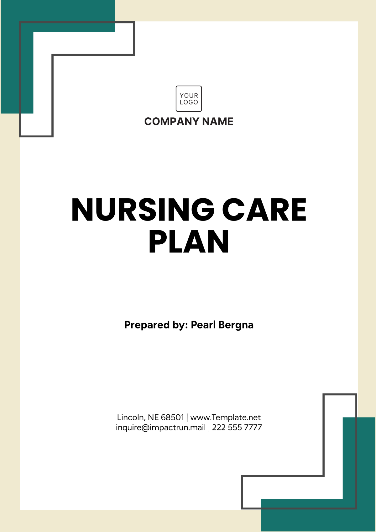 Free Printable Nursing Care Plan Template To Edit Online