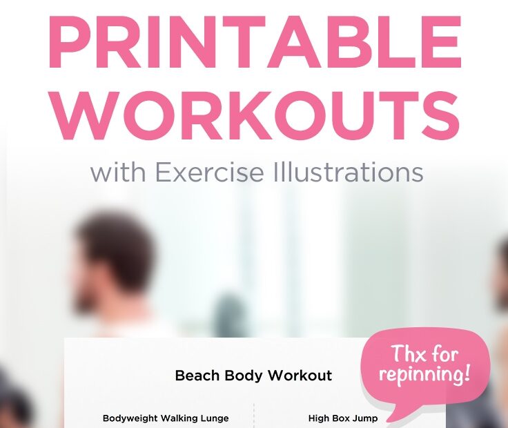 Free Printable PDF Workouts For Women Men WorkoutLabs