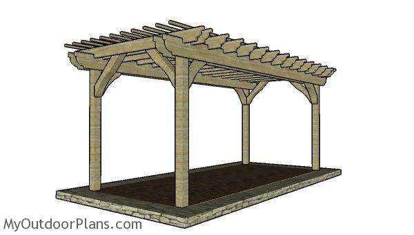 Free Printable Pergola Plans