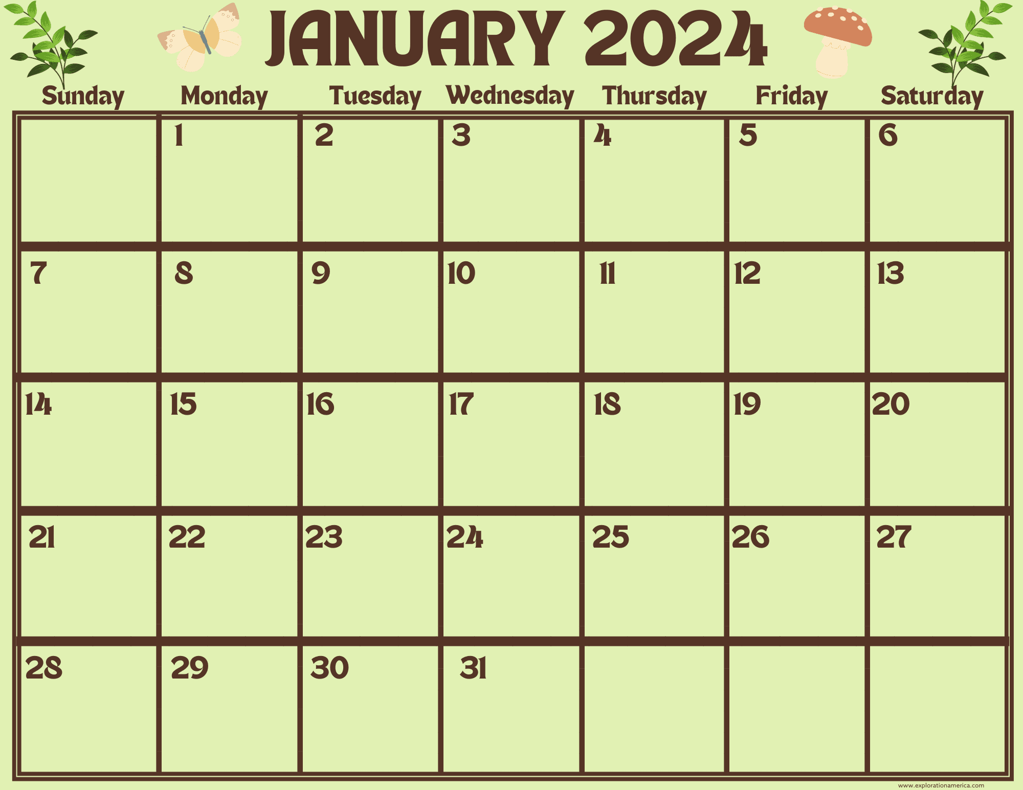 Free Printable Planning Calendar 2024 Hally Kessiah