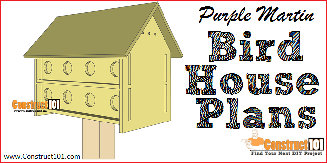 Free Printable Purple Martin House Plans Printable Word 60 OFF