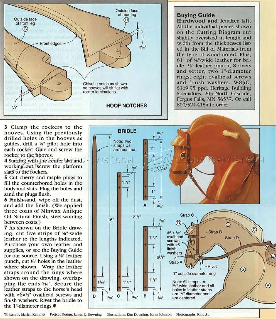 Free Printable Rocking Horse Plans Printable Word Searches
