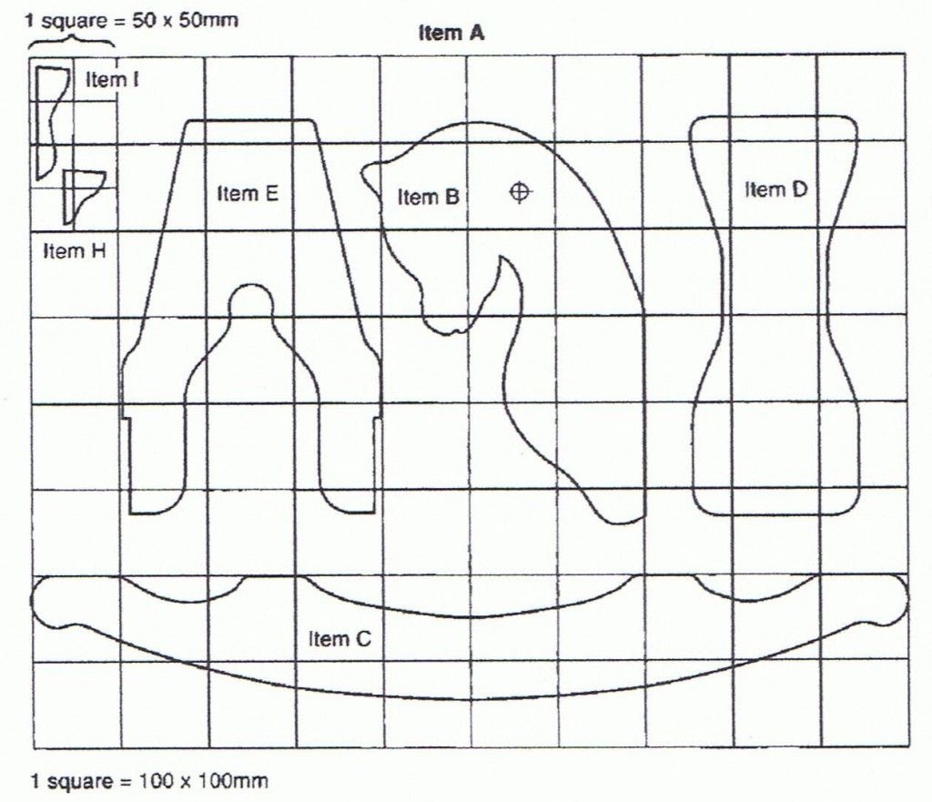 Free Printable Rocking Horse Plans