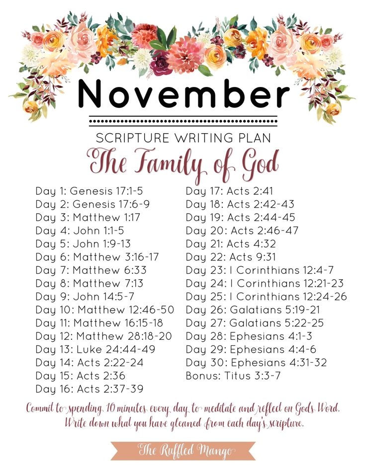 Free Printable Scripture Writing Plans 2023 Printable Word Searches