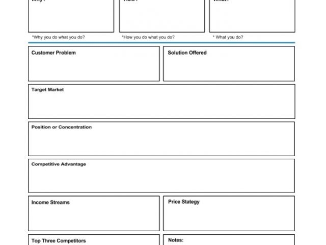 Free Printable Small Business Plan Template New Business Plan Template