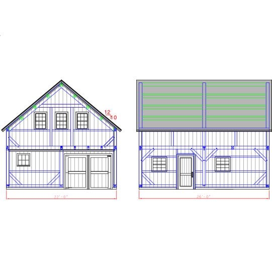 Free Printable Toy Barn Plans