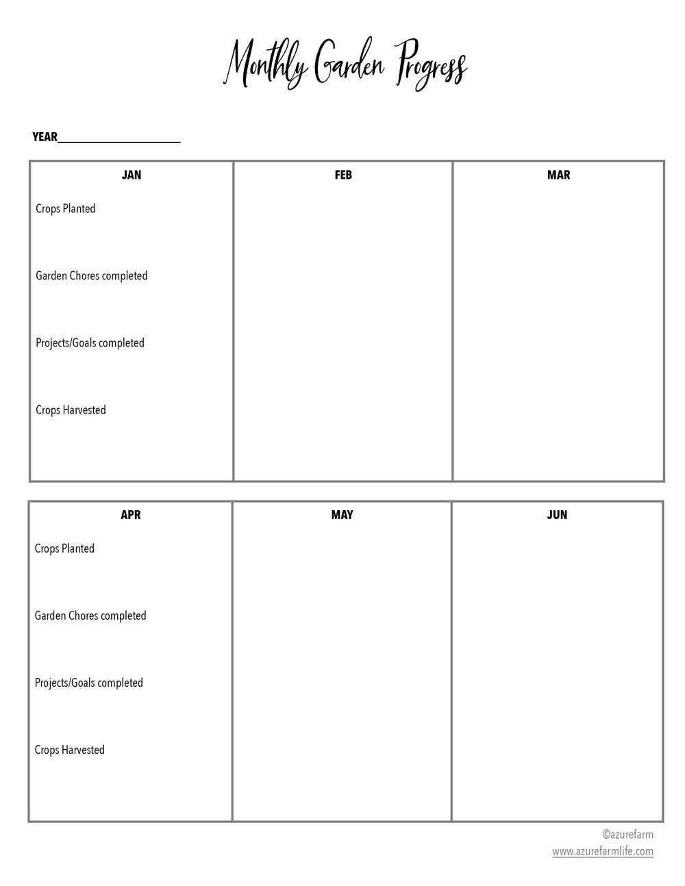 Garden Planning Printables Artofit