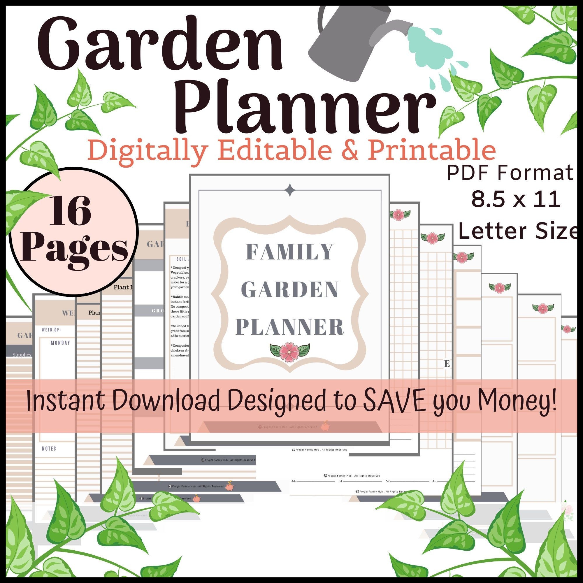 Garden Planning Printables