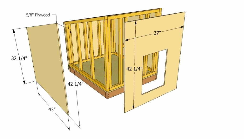 German Shepherd Dog House Plans