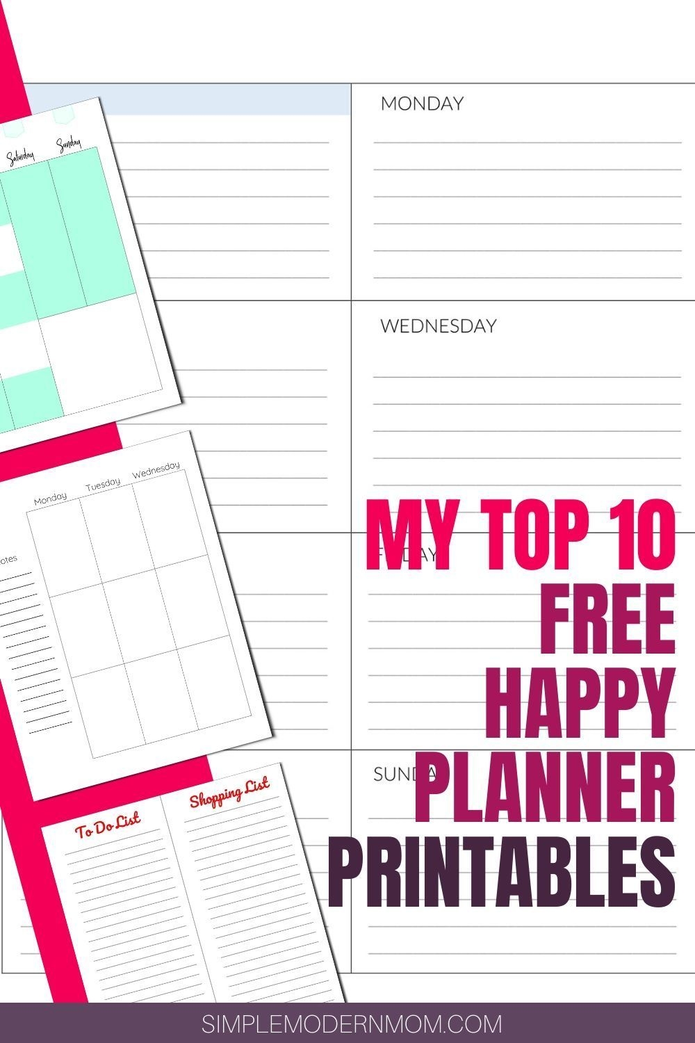 Happy Planner Free Printables Printable Word Searches