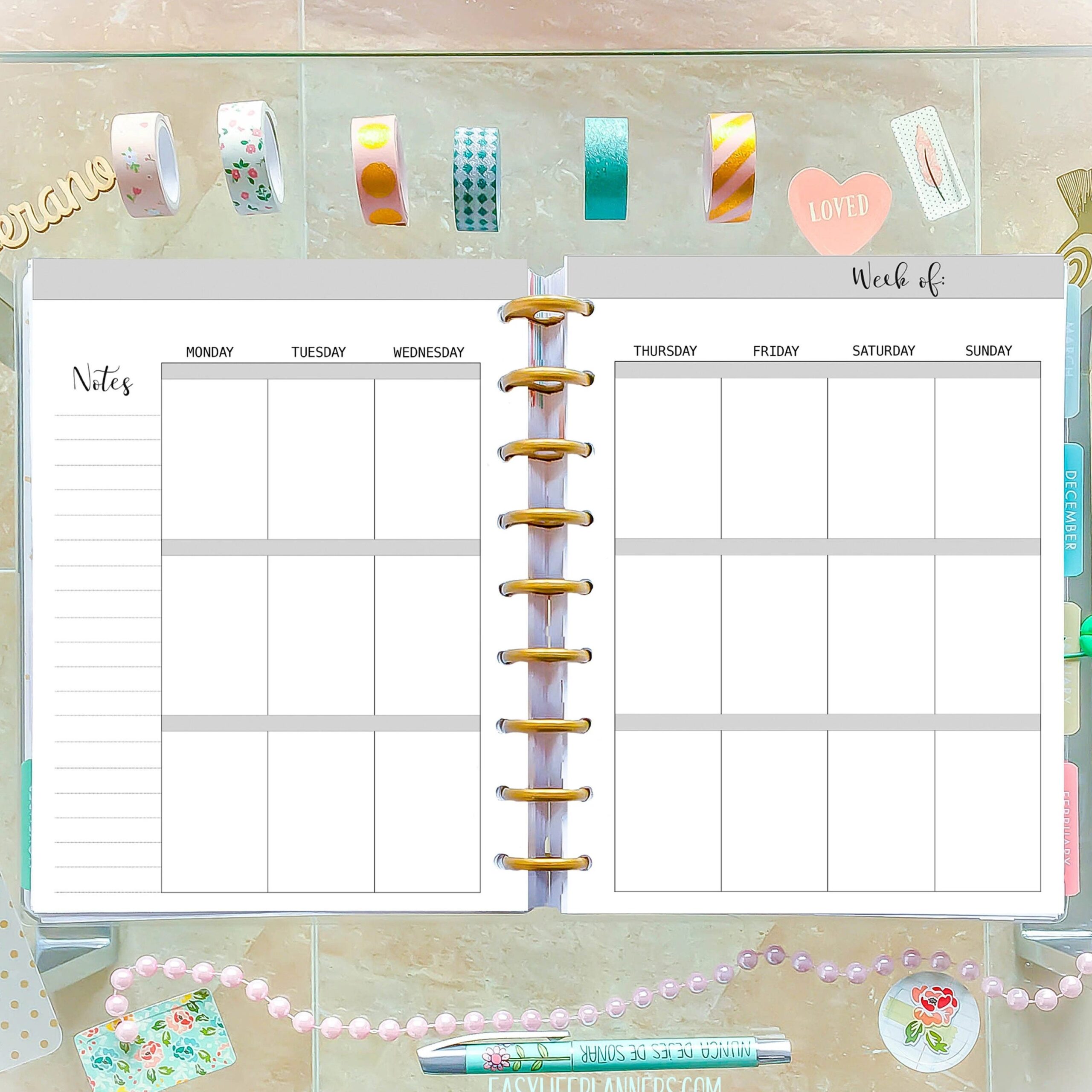 Happy Planner Printables