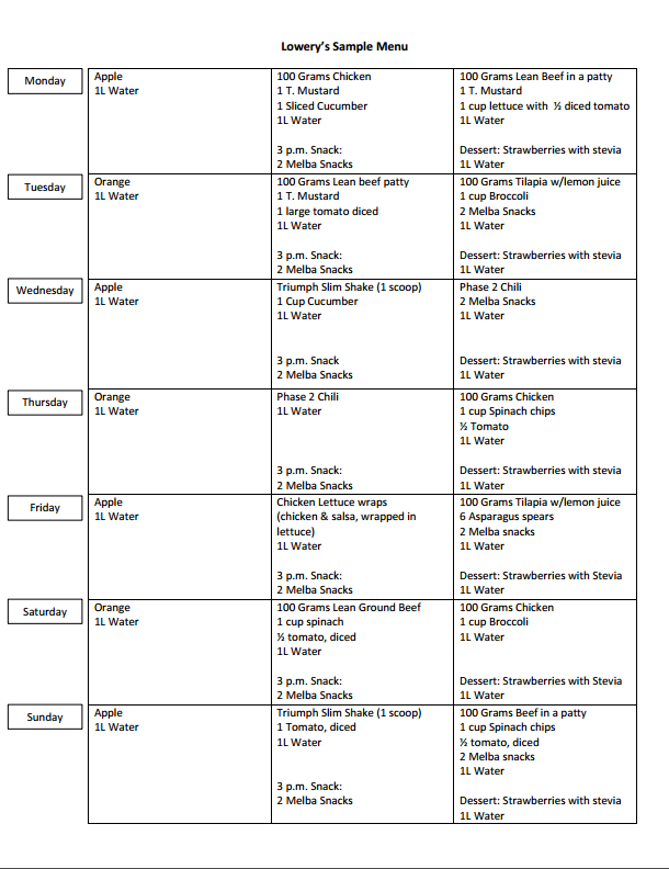 Hcg Printable Diet Plan Printable Word Searches