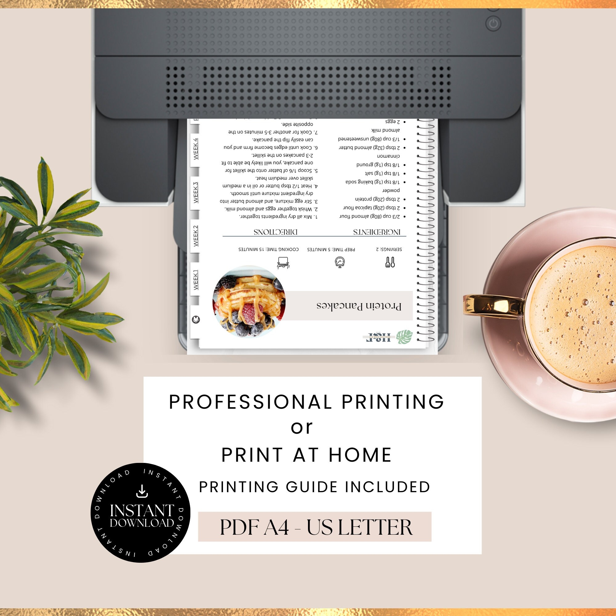 High Protein Meal Plan Printable Done For You Meal Plan Digital High 