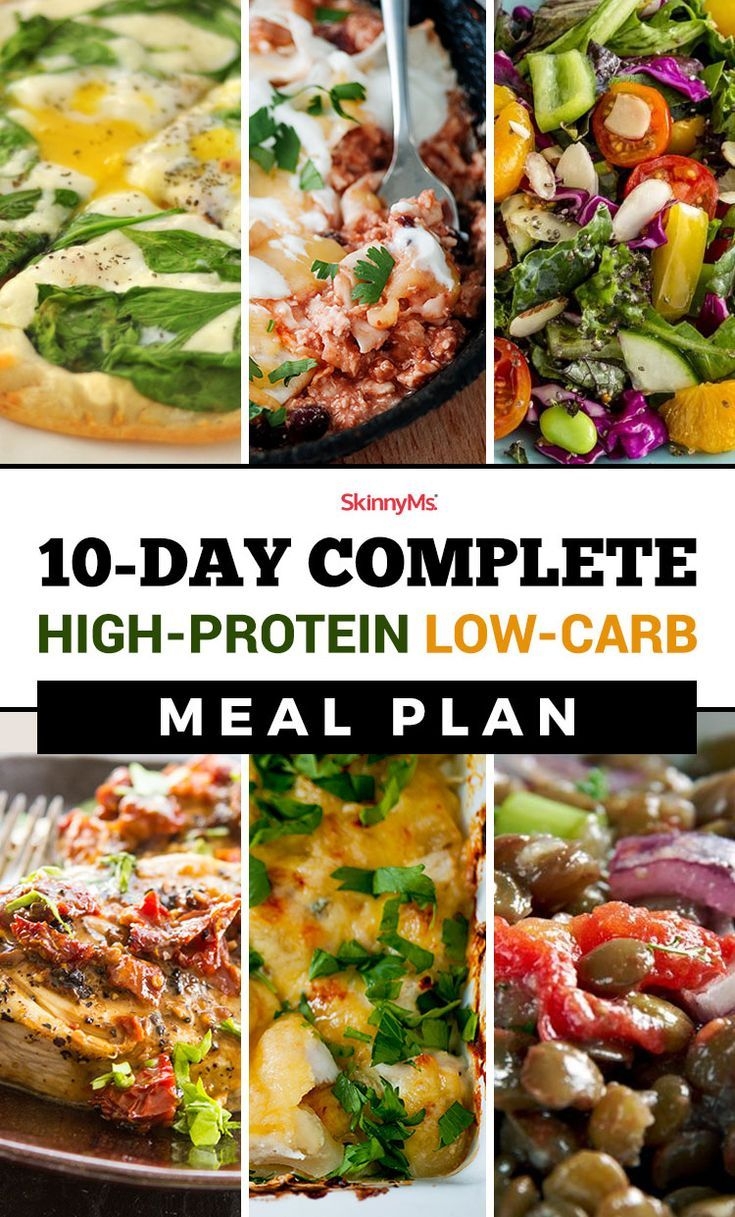 High Protein Meal Plan Printable