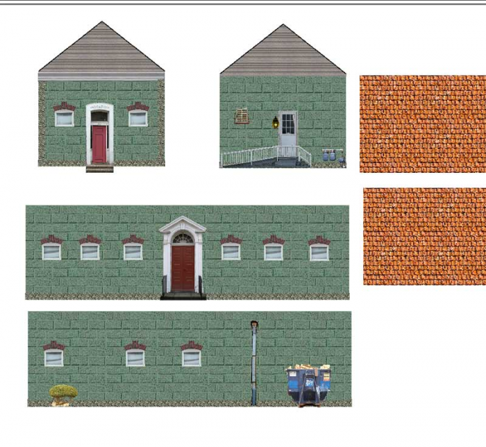 Ho Scale Buildings Free Printable Plans Printable Calendars AT A GLANCE