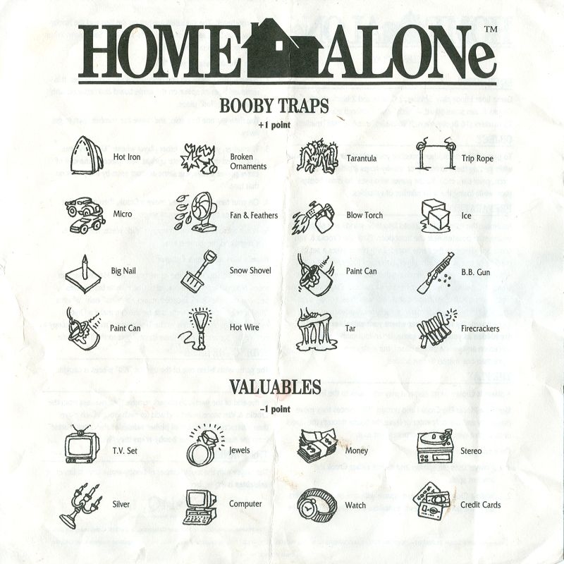Home Alone Battle Plan Printable Homeplan one