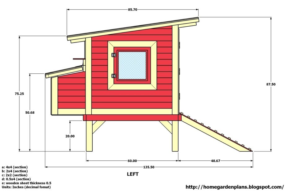 How To Build The Simple Suburban Chicken Coop Free Printable Plans