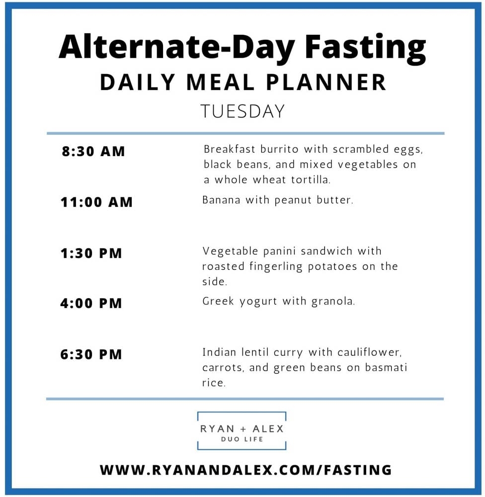 Intermittent Fasting Meal Plan PDF To Optimize Results