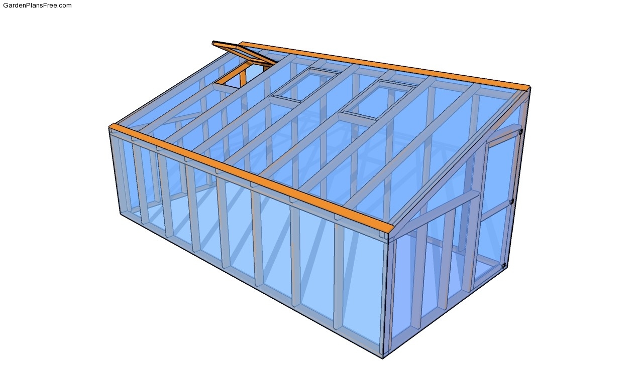 Lean to Greenhouse Plans Free Garden Plans How To Build Garden Projects
