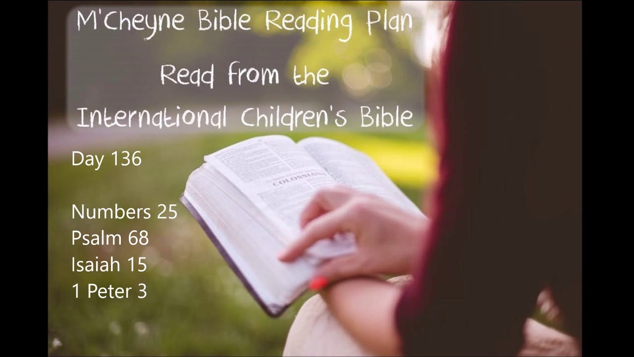 M Cheyne Bible Reading Plan Printable