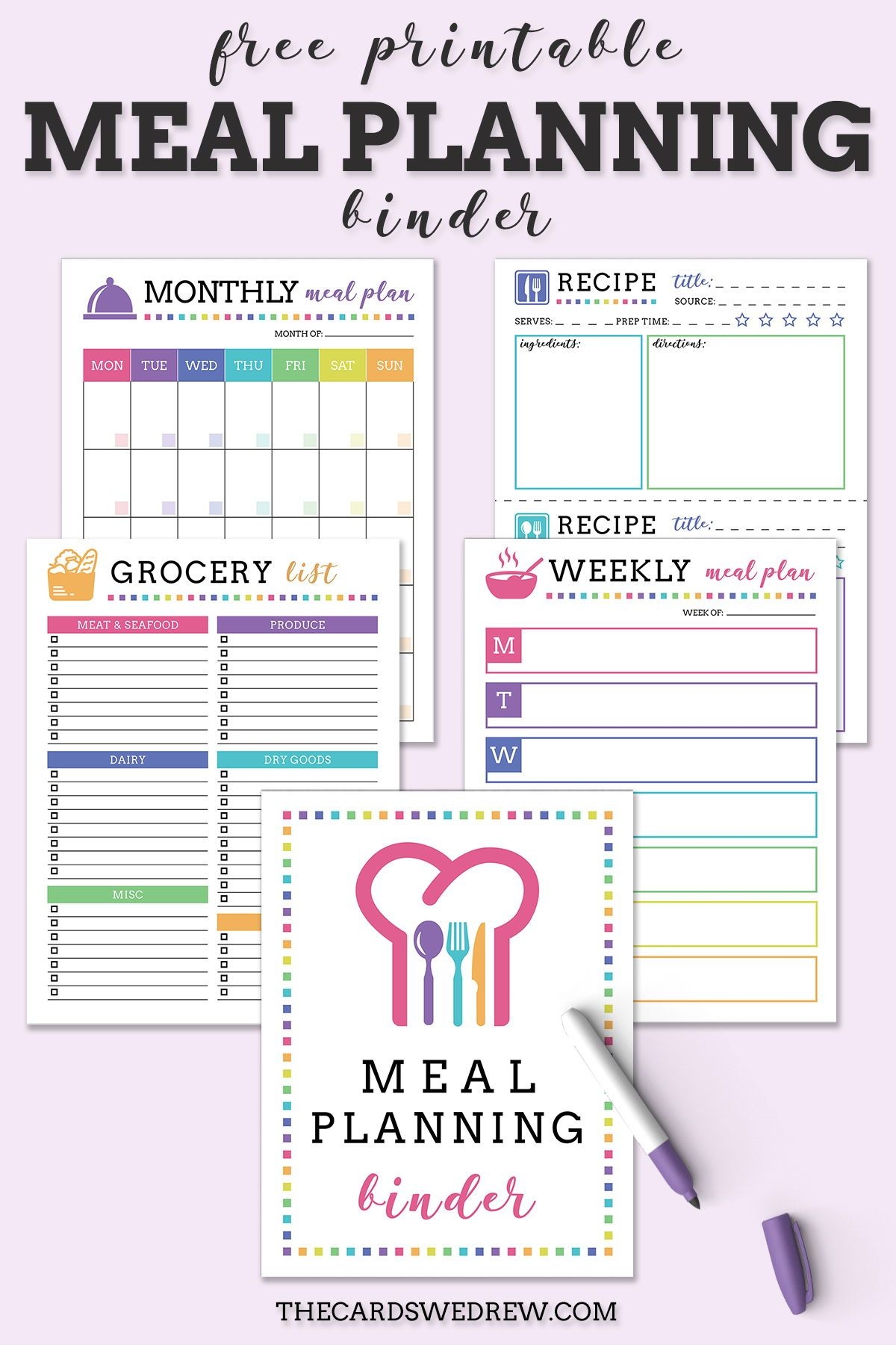 Meal Plan Printables Meal Plan Printables