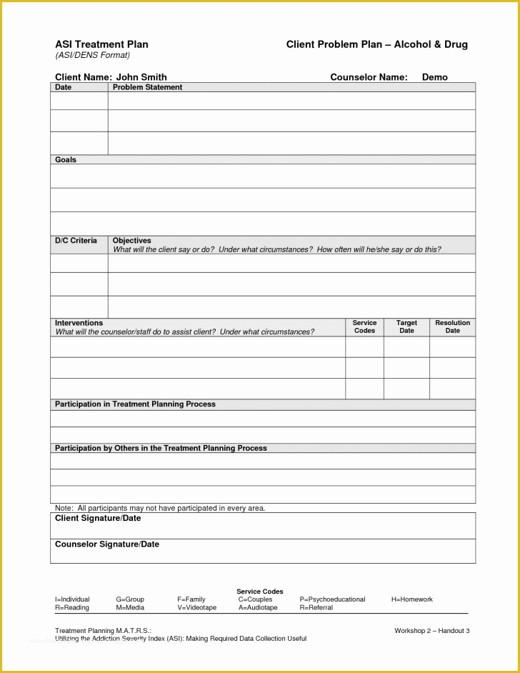 Mental Health Safety Plan Template