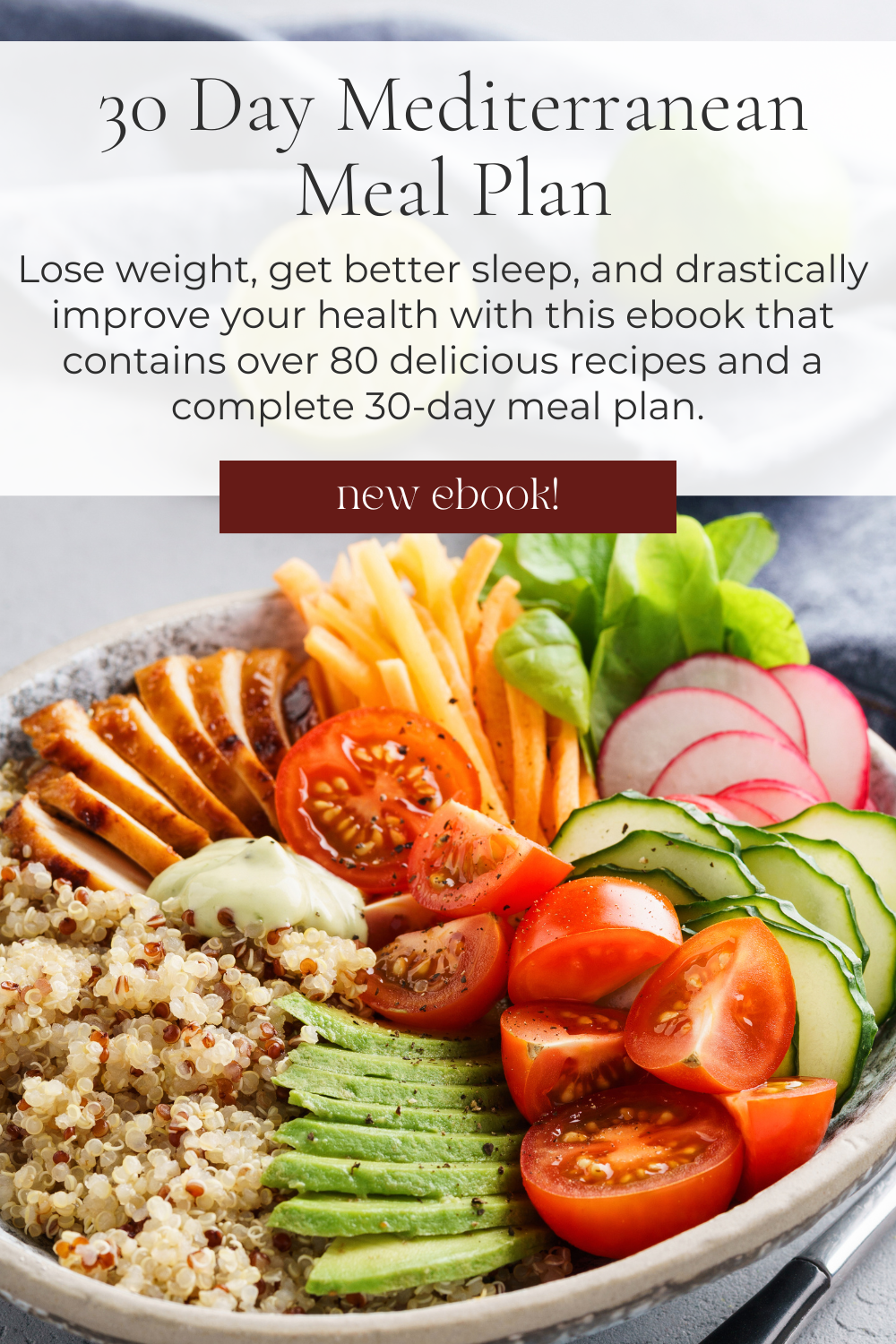 Menu 7 Day Mediterranean Diet Meal Plan Printable