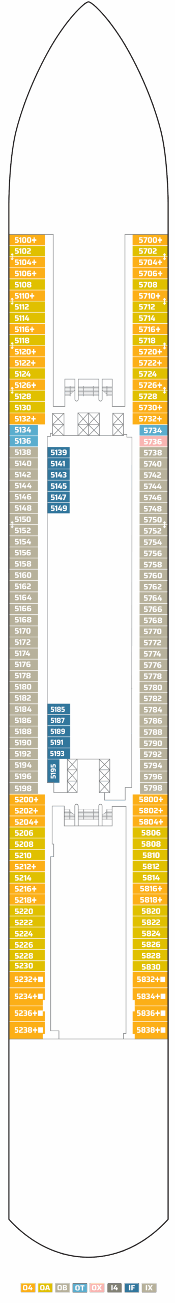 Norwegian Aqua Cruise Ship Deck Plans Norwegian Cruise Line