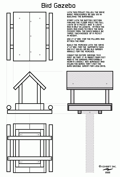 Octagon Birdhouse Plans Free House Design Ideas
