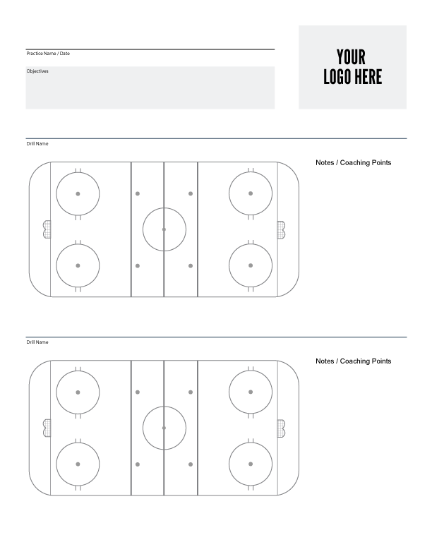 Online Printable Hockey Practice Plan Template Get What You Need