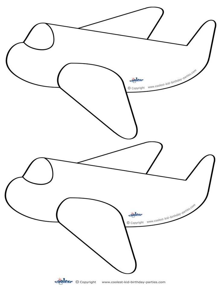 Plane Template Printable Modern Resume Template Word