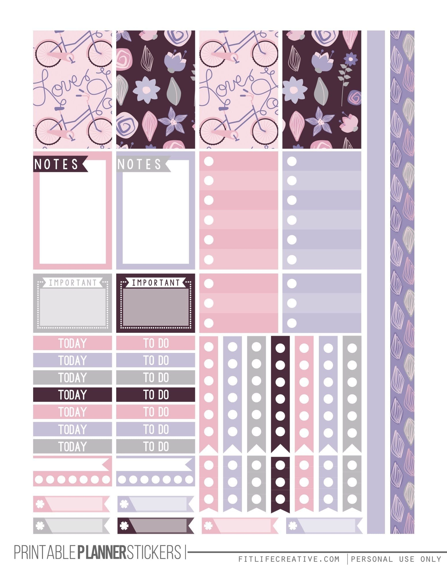 Planner Stickers Printable