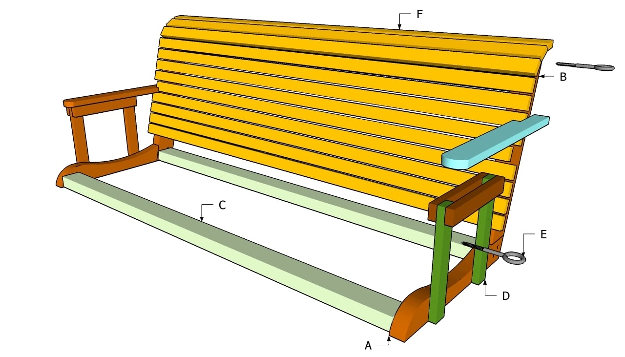Porch Swing Plans Free MyOutdoorPlans