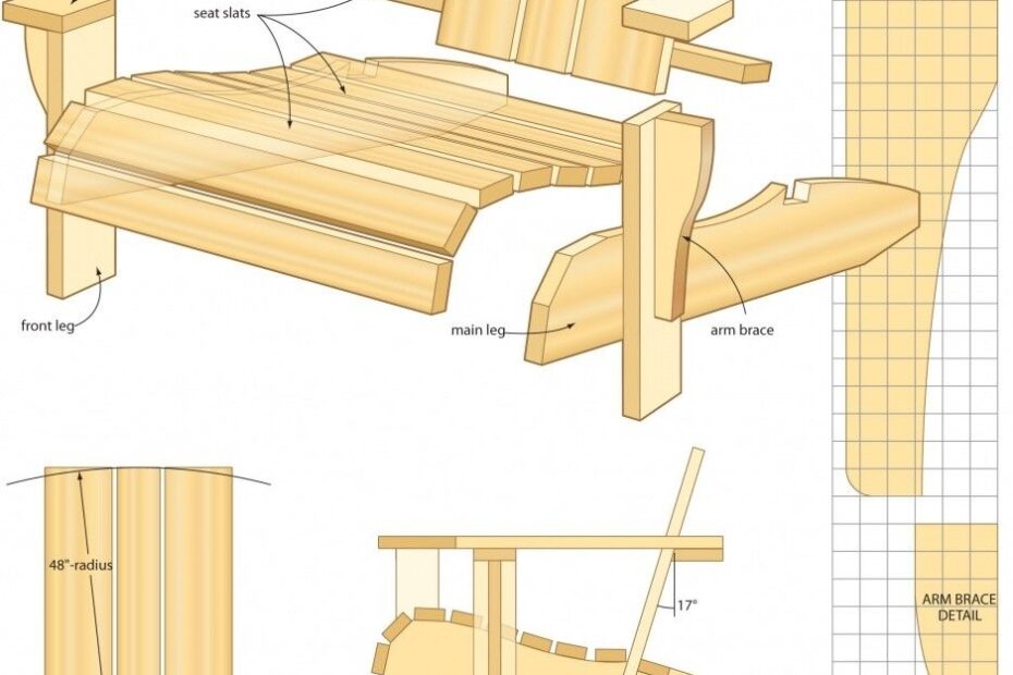Printable Adirondack Chair Plans Pdf Free