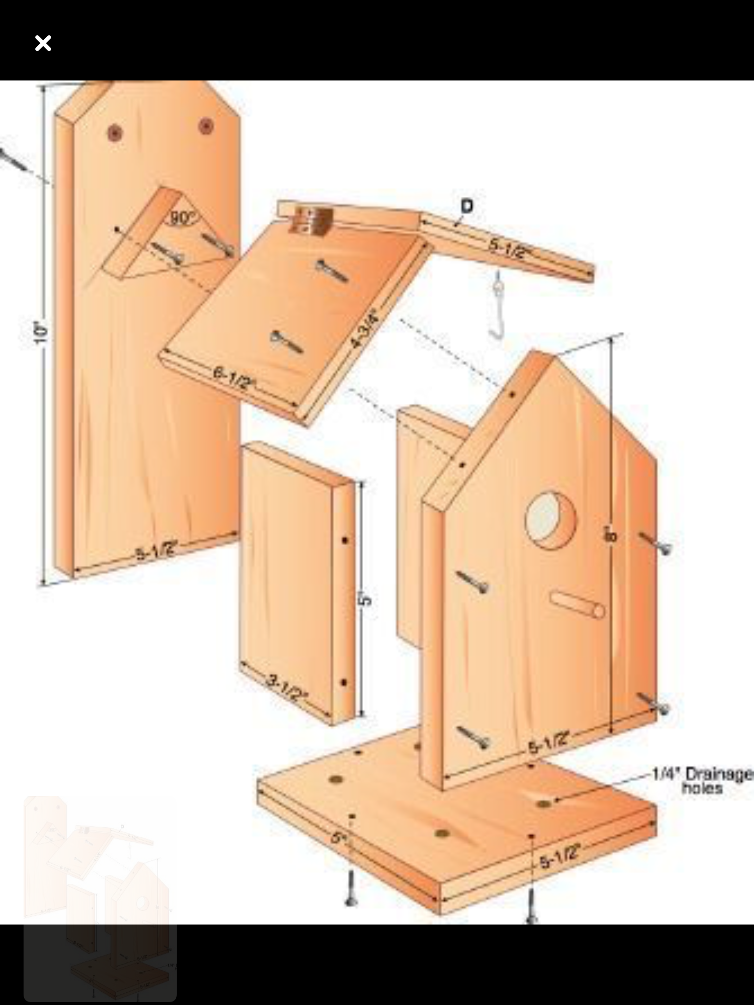 Printable Bird House Plans Printable New Year Banners