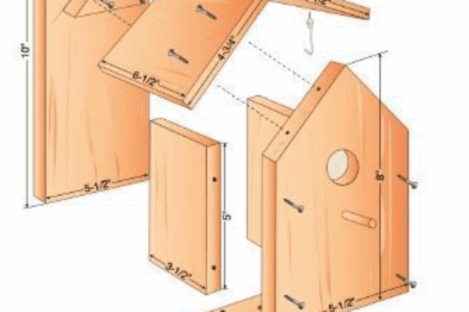 Printable Bird House Plans Printable New Year Banners