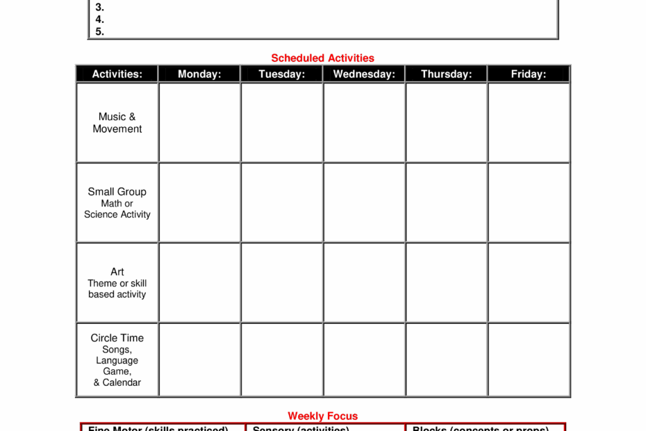 Printable Blank Lesson Plan Printableblank